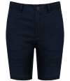 SP709 Spasso Kids Linen Bermuda Shorts Navy colour image